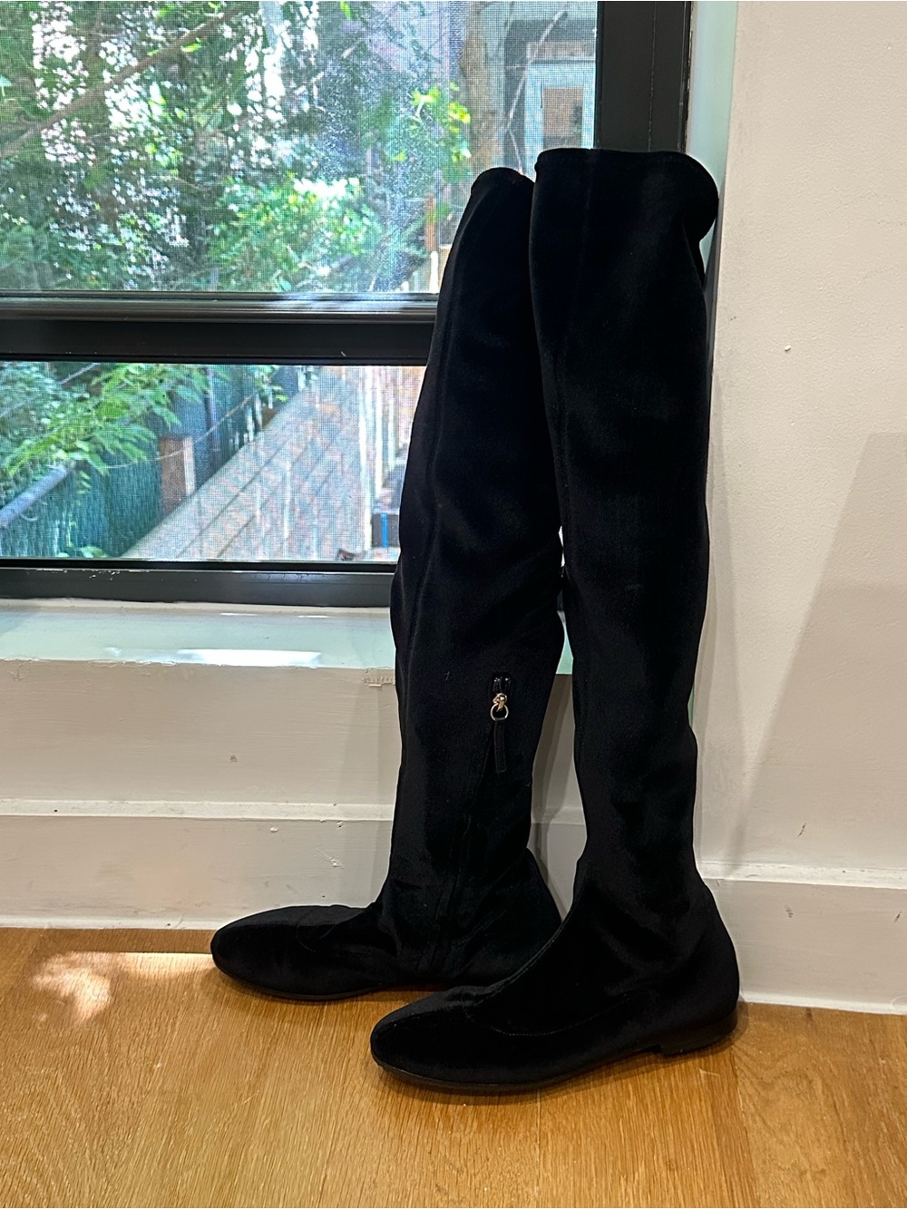 Giuseppe Zanotti over the knee suede boots